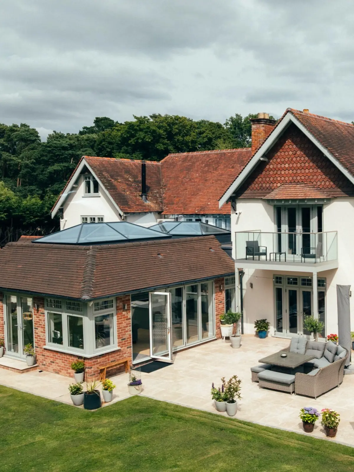 Berkshire kitchen extension traditional modern courage house