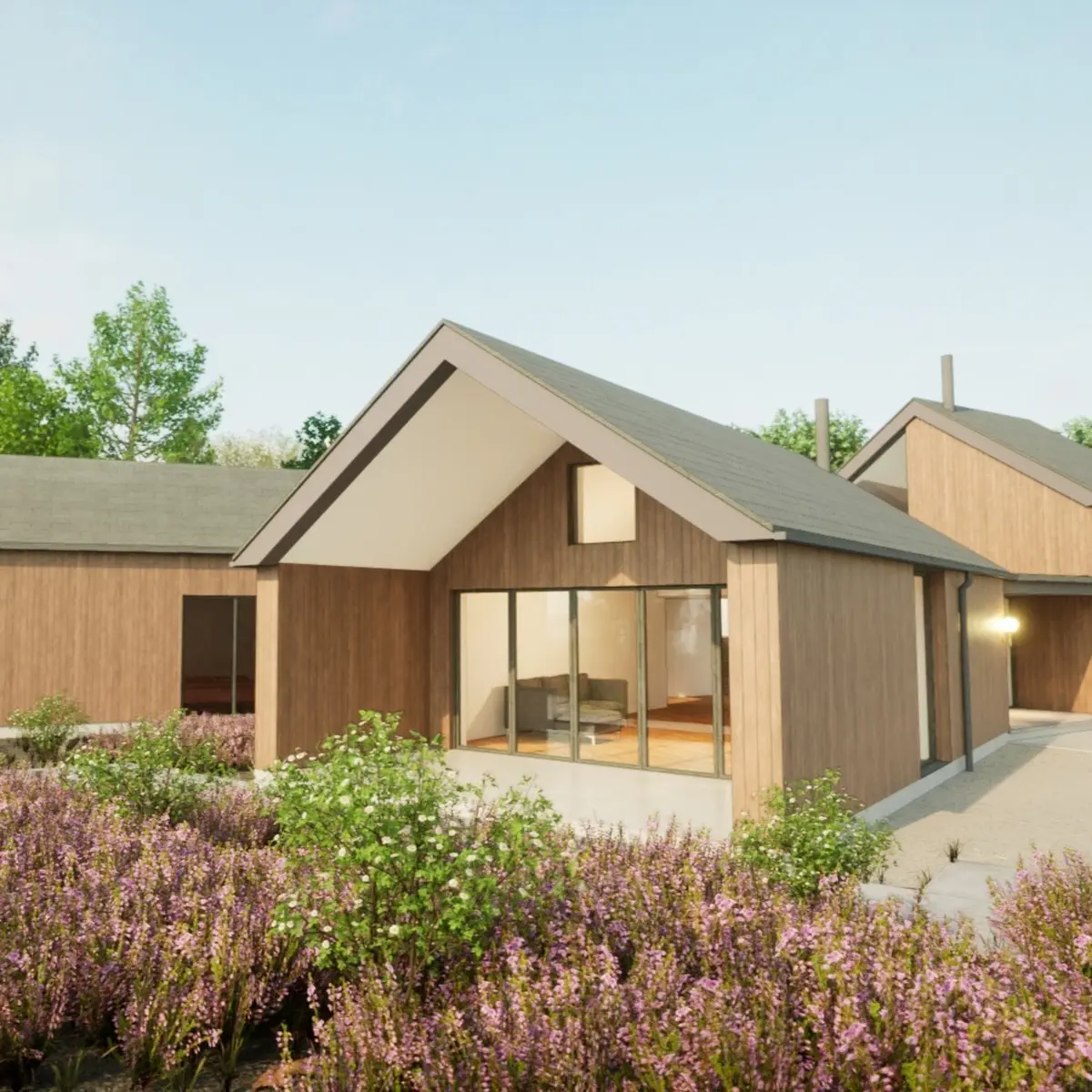 Broad view new build square