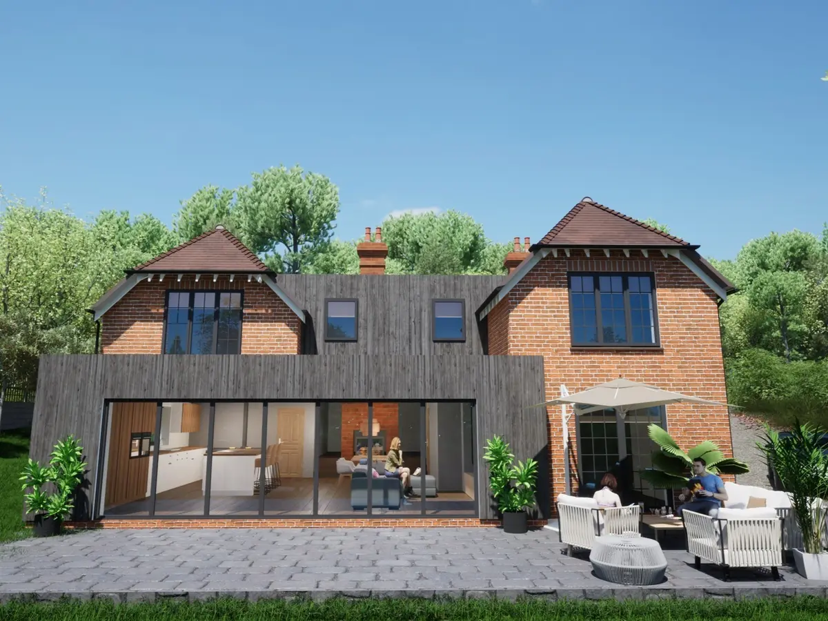 Rose cottage planning 3d 1