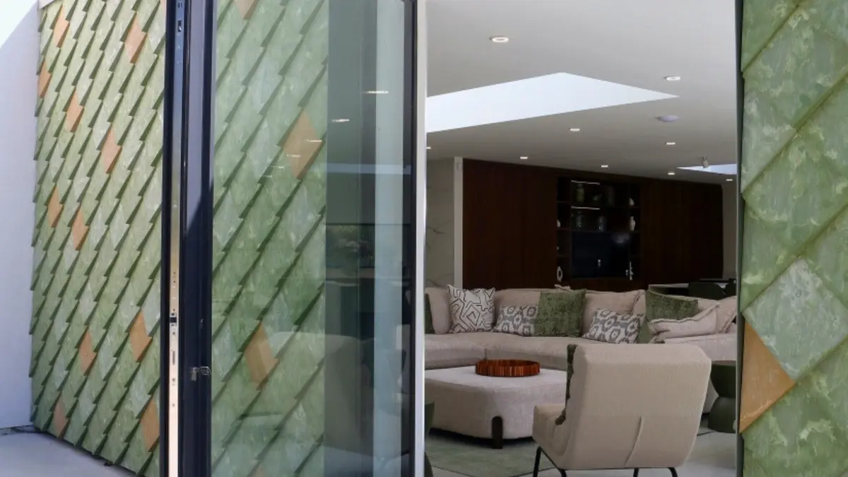 Hampshire contemporary extension rear glass door pretty plastic downhouse
