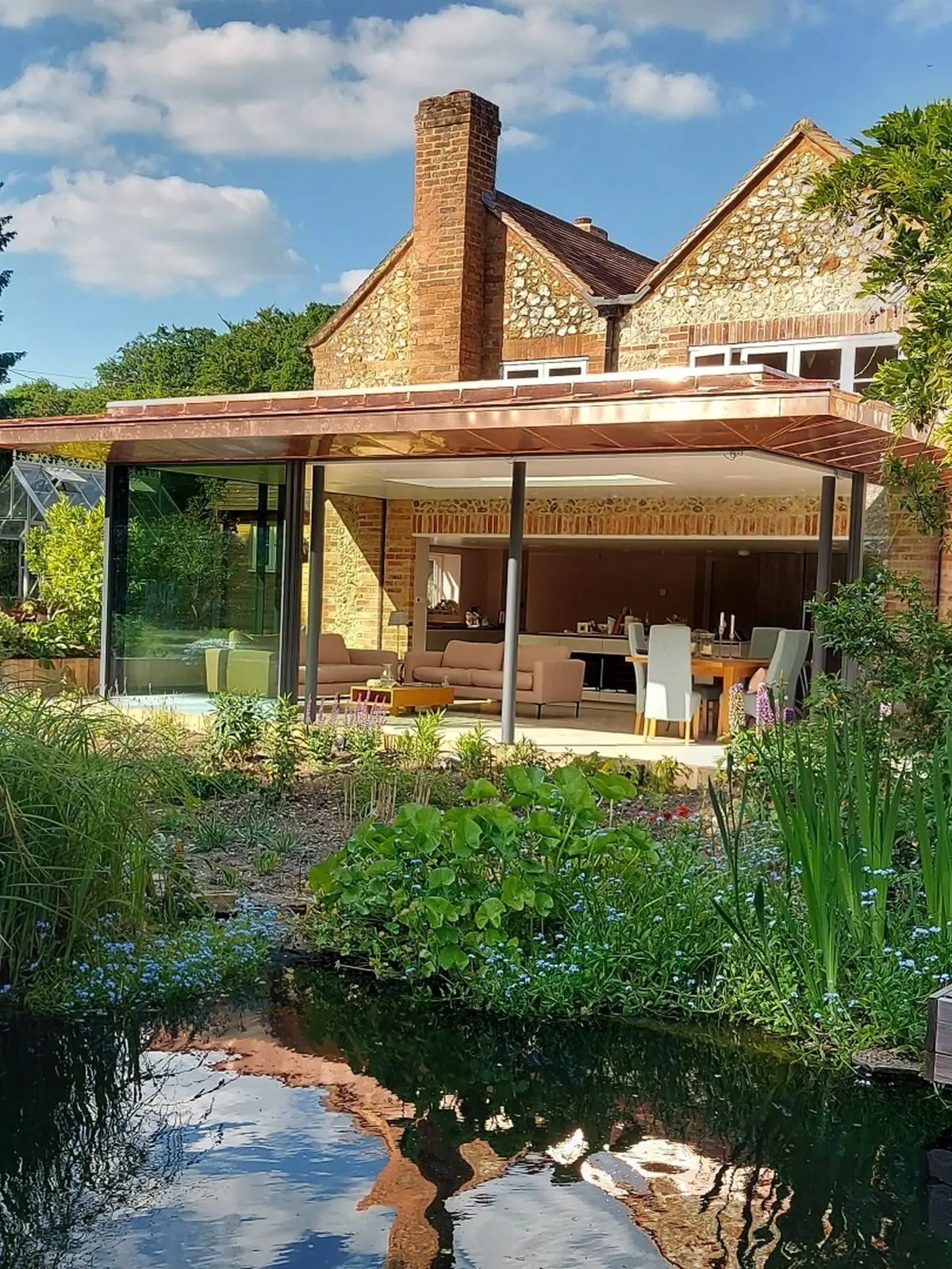 Wantage oxfordshire rear extension garden connection