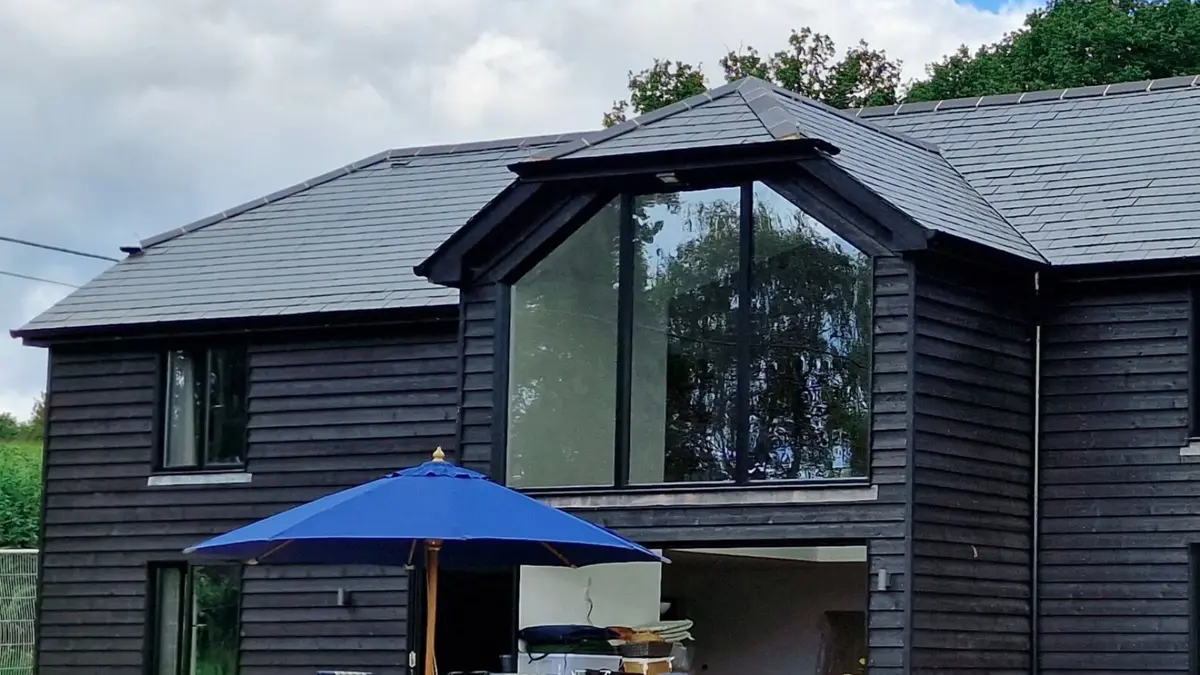Winchester barn conversion rear view ridgeway